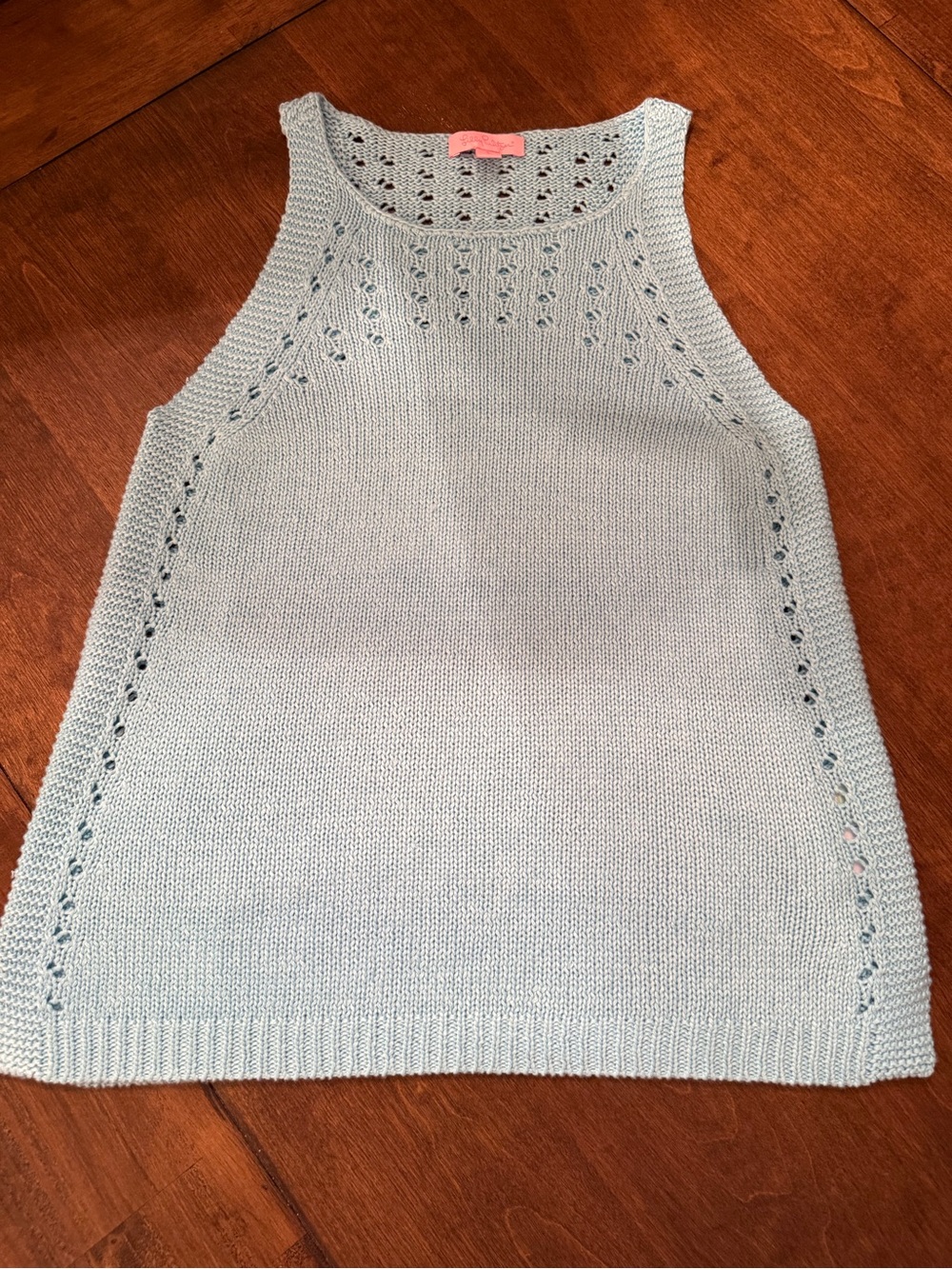 Lilly Pulitzer Turquoise Tank Sweater